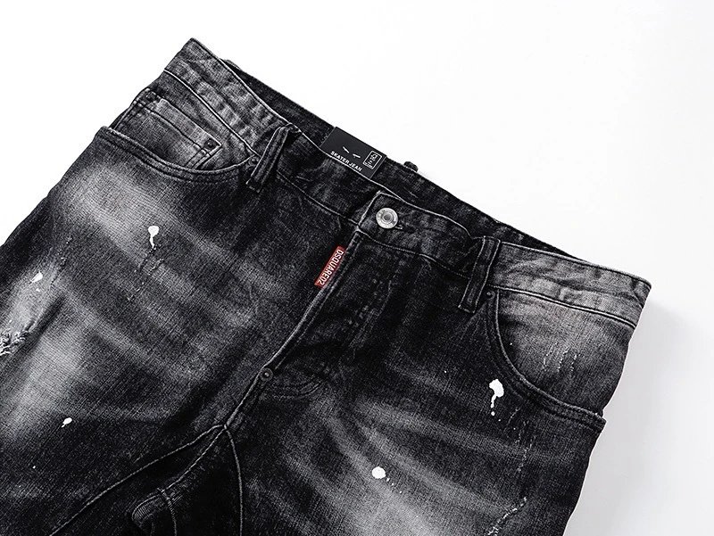 Dsquared2 Distressed Slim Fit Denim Jeans photo 8