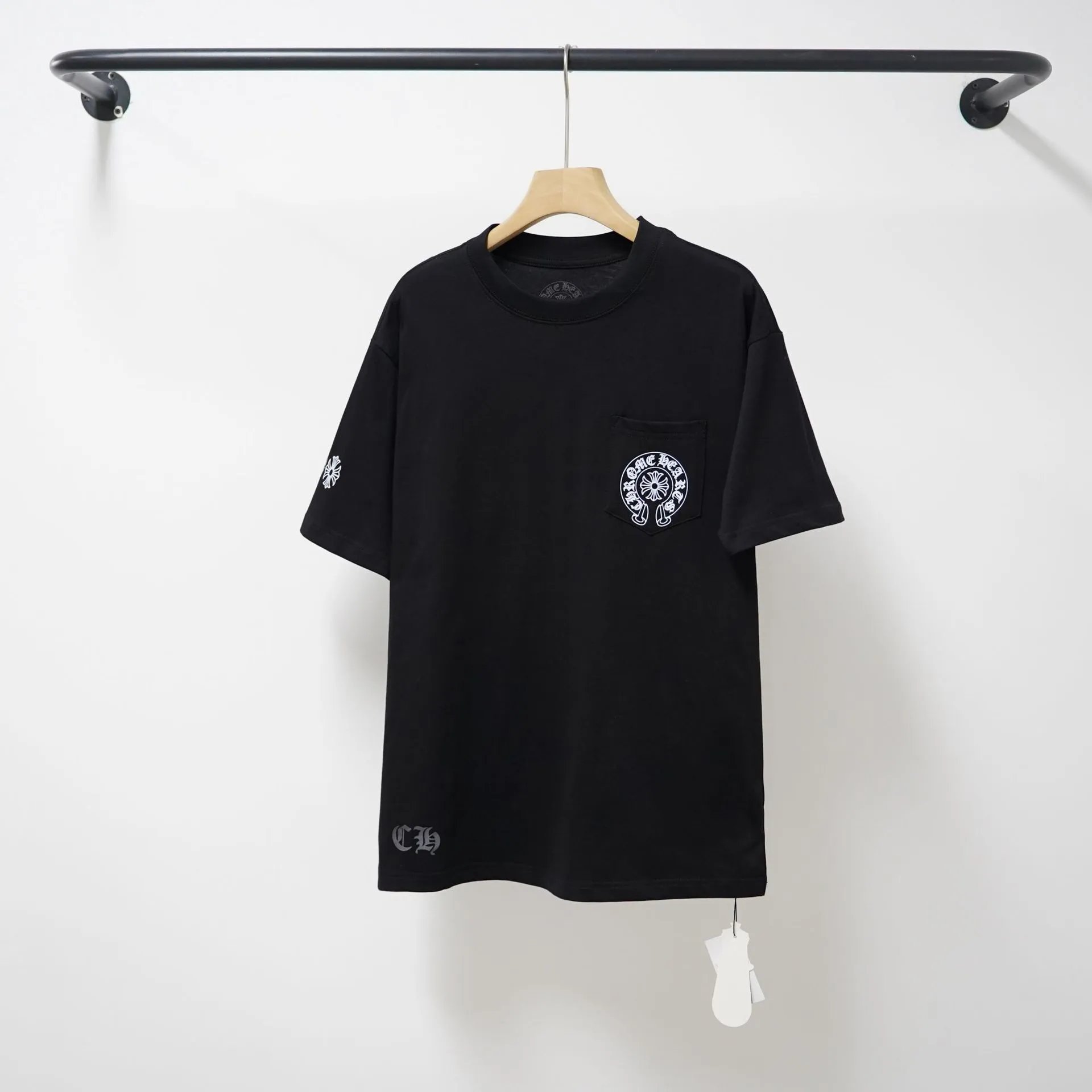 Chrome Hearts Cross Logo Black T-Shirt - 34
