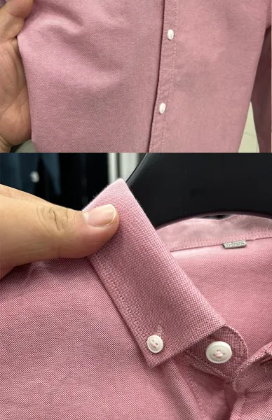 Tommy Hilfiger Button-Down Shirt Light Blue - 11