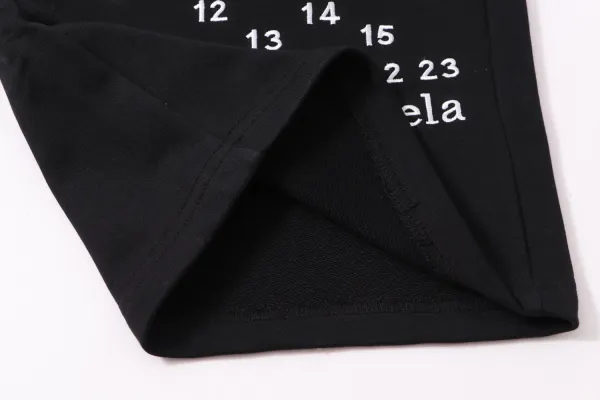 Maison Margiela Numbered Logo Shorts Black - 18