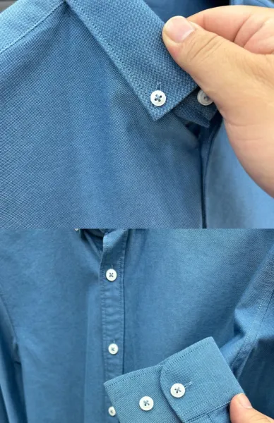 Tommy Hilfiger Button-Down Shirt Light Blue - 19