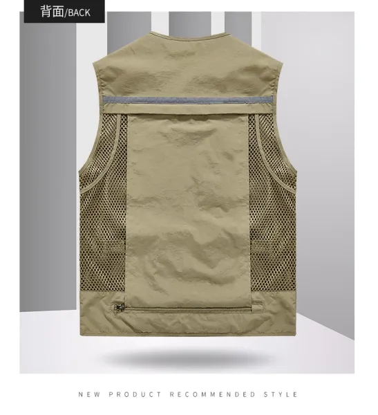 Design Jeep Spirit Legend Utility Vest Beige Vest - 12