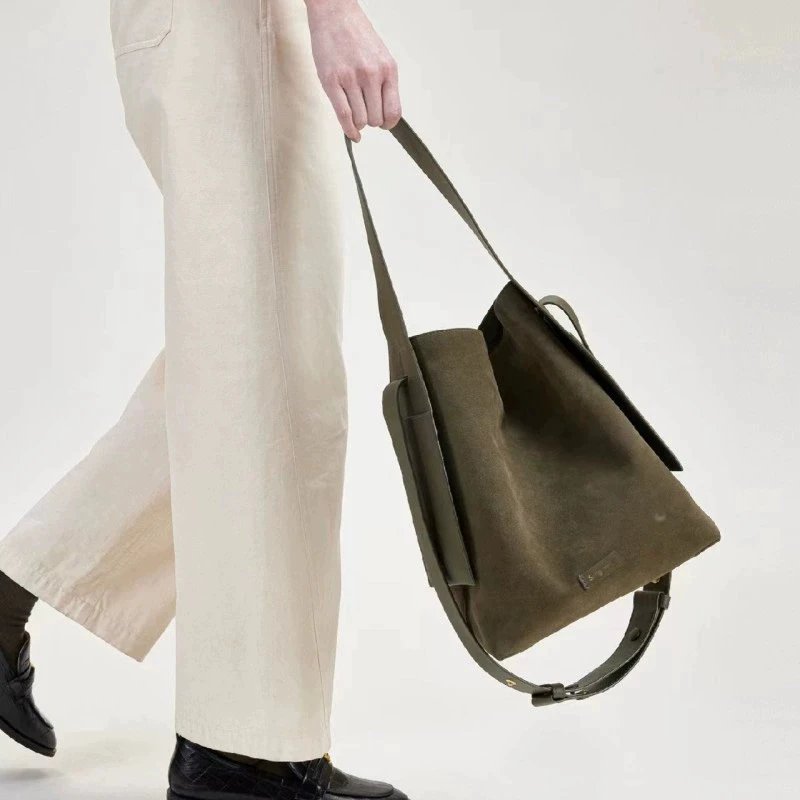 Jacquemus Le Chiquito Suede Brown Hobo Bag - 16