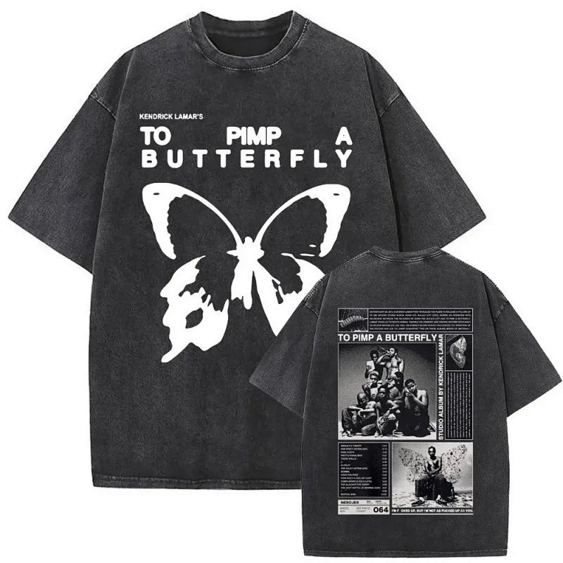 Kendrick Lamar 'They Not Like Us' Graphic T-Shirt Black