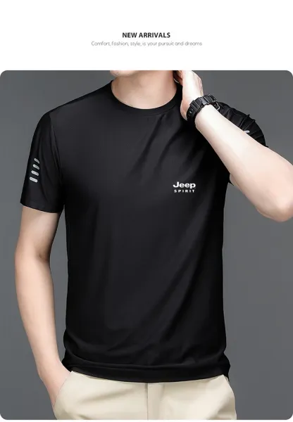 Design Jeep Spirit Light Green Performance T-Shirt T-Shirts - 26