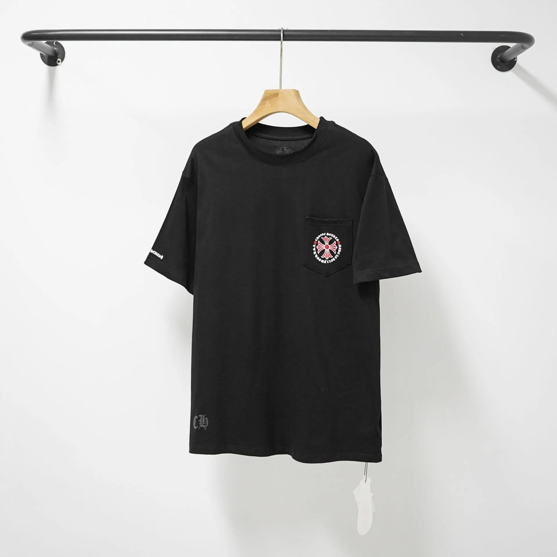 Chrome Hearts Cross Logo Black T-Shirt - 50