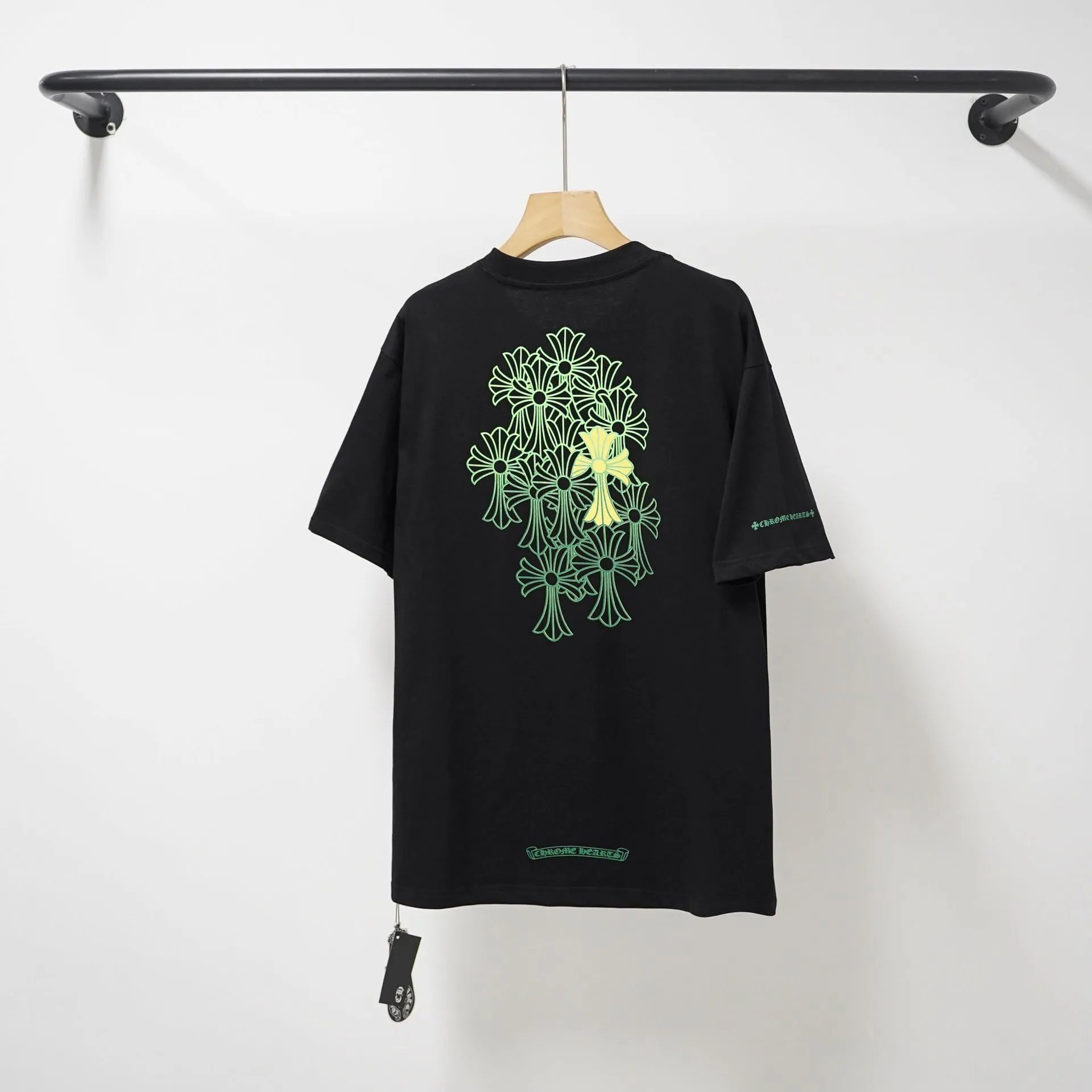 Chrome Hearts Cross Logo Black T-Shirt - 8