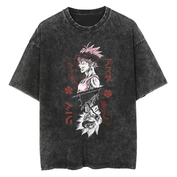 Design Hunter x Hunter Gon Freecss Acid Wash T-Shirt - 1