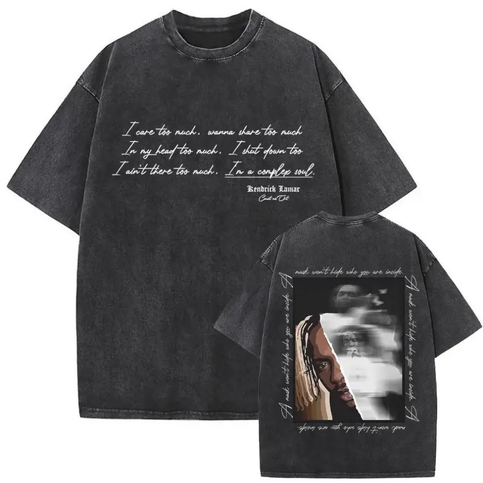 Design Lamar Mustard Bottle Graphic Oversized T-Shirt Black T-Shirts - 56