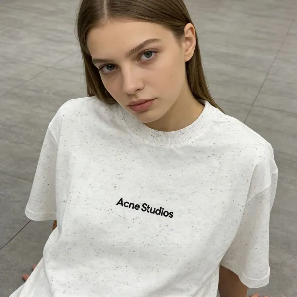 Acne Studios Stockholm 1996 Olive Green T-Shirt - 27