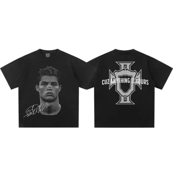 Design T Black T-Shirt - 3