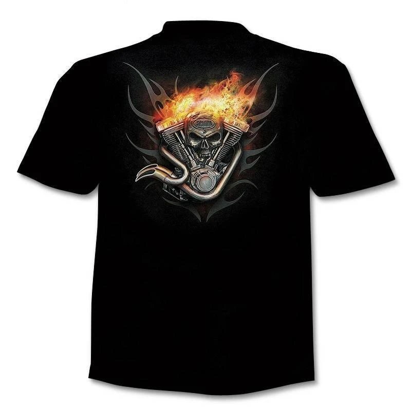Design Grim Reaper Rocker Black T-Shirt - 31