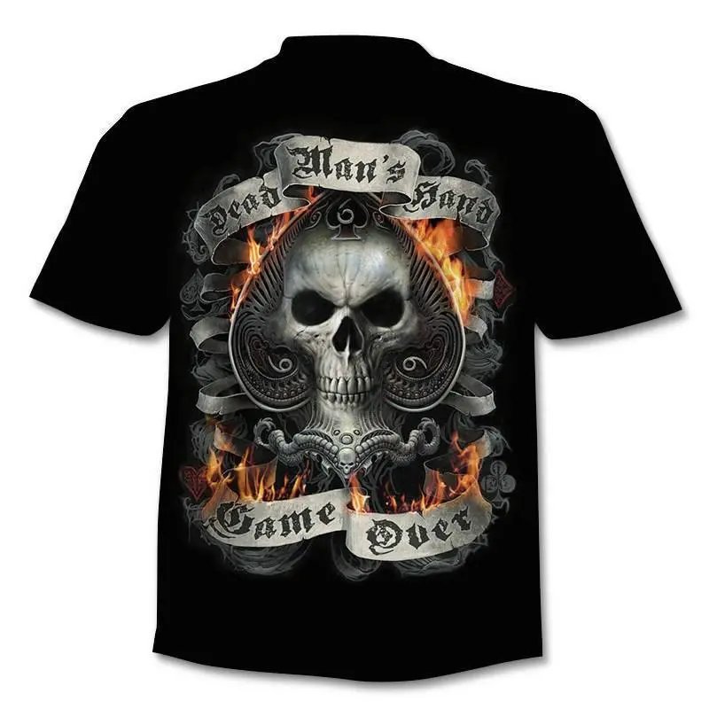 Design Grim Reaper Rocker Black T-Shirt - 33