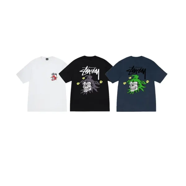 Design Halftone Logo Graphic T-Shirt Gray - 3