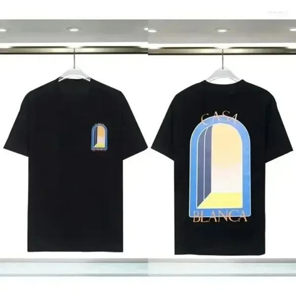 Casa Blanca Graphic Print Black T-Shirt - 10