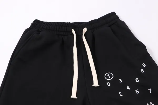 Maison Margiela Numbered Logo Shorts Black - 15