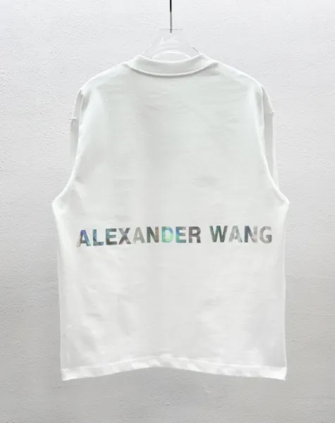 Alexander Wang Graphic Print Black T-Shirt - 12