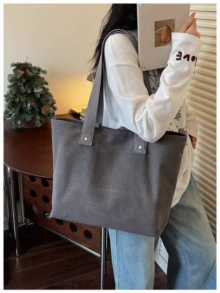 Design Canvas Tote Bag Olive Green Tote Bag - 25