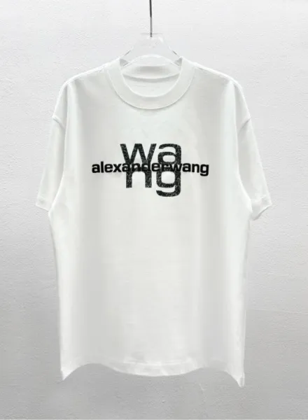 Alexander Wang Graphic Print Black T-Shirt - 20