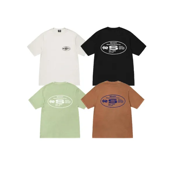 Design Halftone Logo Graphic T-Shirt Gray - 45