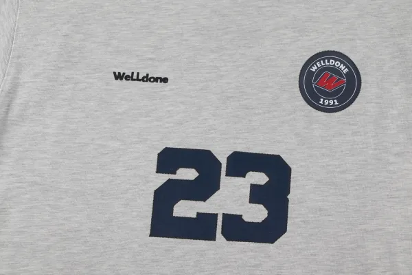Design WellDone 23 Number Graphic T-Shirt Black T-Shirts - 11
