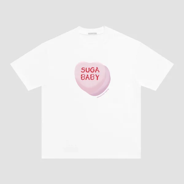Alexander Wang Graphic Print Black T-Shirt - 43