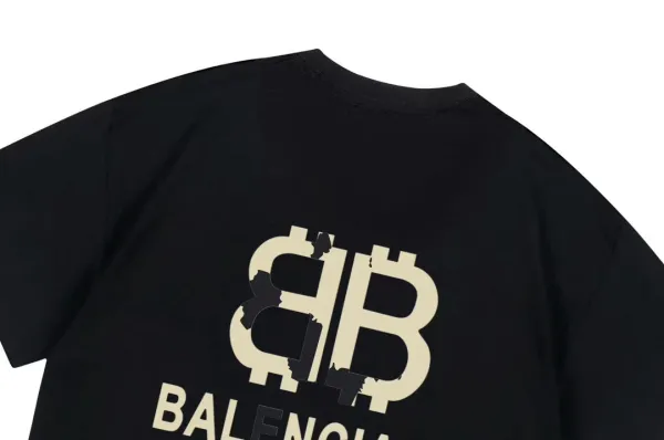 Balenciaga Paris Sunset Graphic T-Shirt Black - 24