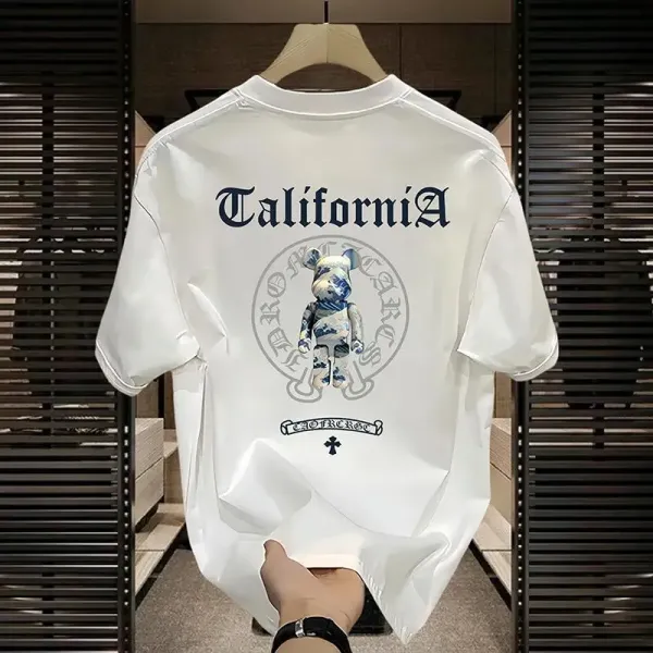 Cactus Jack x Medicom Toy Bear T-Shirt Burgundy - 5
