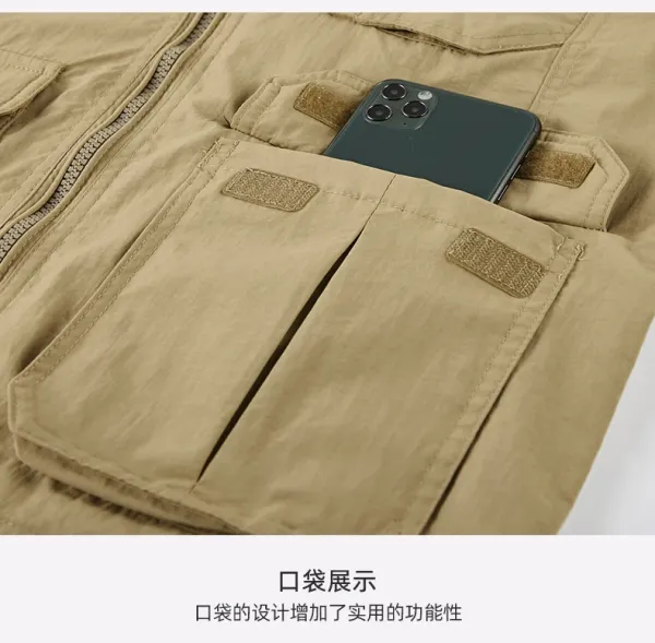 Design Jeep Spirit Utility Vest Navy Outerwear.vest - 17