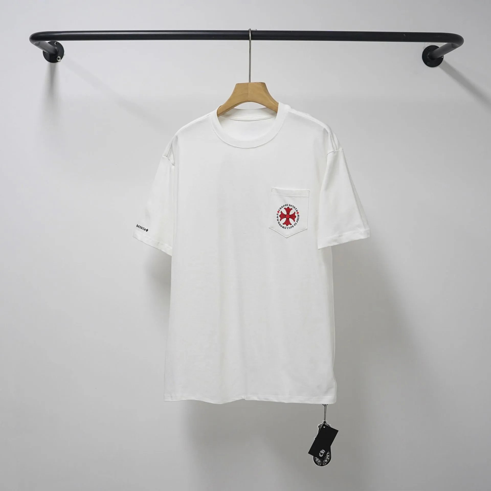 Chrome Hearts Cross Logo Black T-Shirt - 48