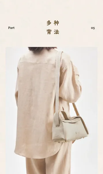 Jacquemus Le Chiquito Gray Pebbled Leather Underarm Bag Shoulder Bags - 15