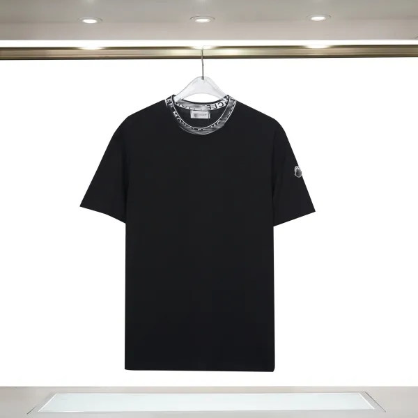 Moncler Graphic Print T-Shirt Blue - 8