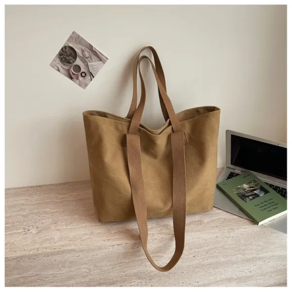 Design Canvas Tote Bag Olive Green Tote Bag - 35