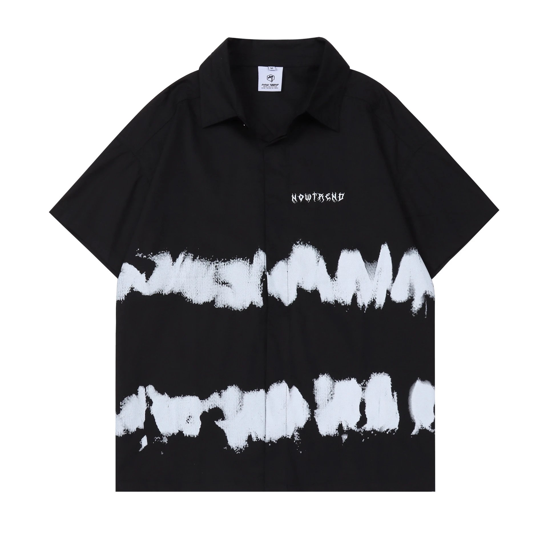 Design NTHV Library Black Oversized Short-Sleeve Shirt - 8