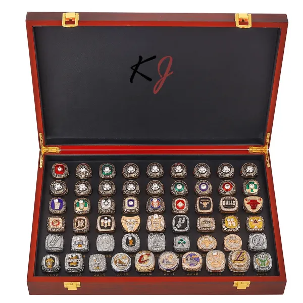 Design NBA Championship Rings Collection Display Case Accessories - 4