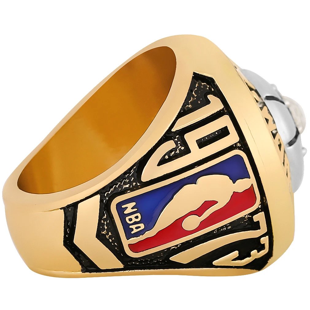 Design Kanjin Jewelry NBA Championship Ring Replica Gold Tone Ring Jewelry - 4