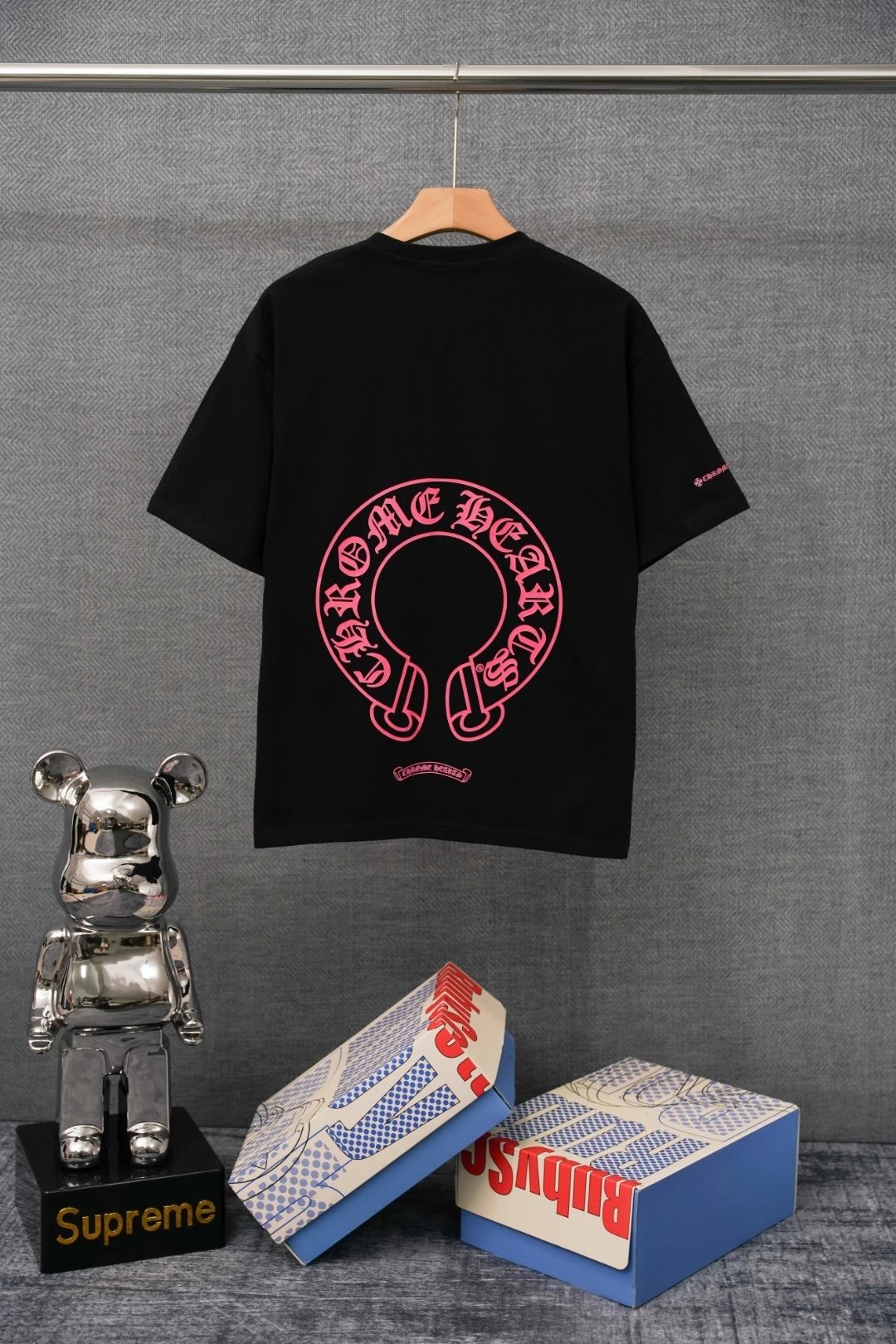 Chrome Hearts x Jesse Jo Stark Fire of Love Graphic T-Shirt White - 6