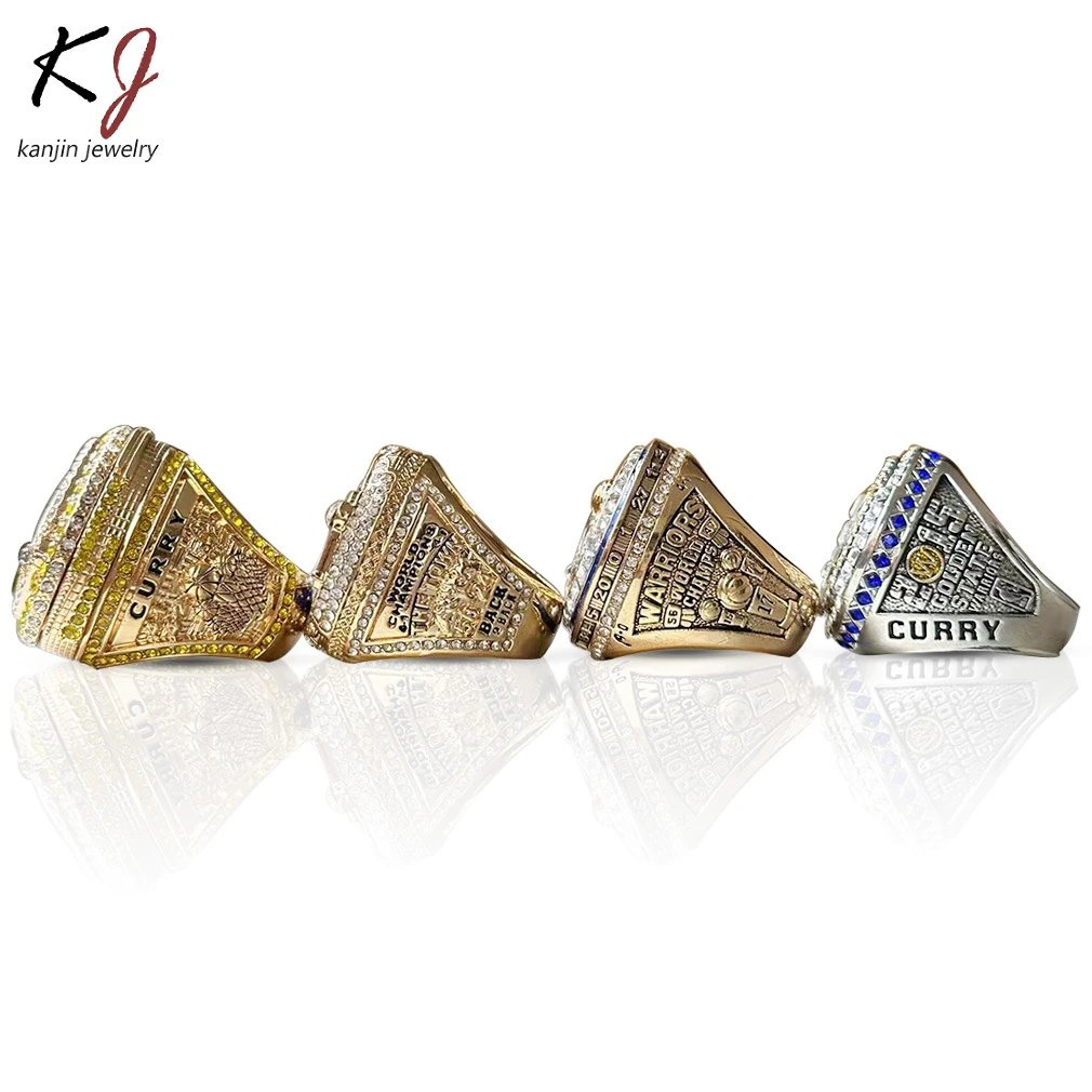 Design Kanjin Jewelry Golden State Warriors Championship Ring Collection Multicolor Rings Jewelry - 5