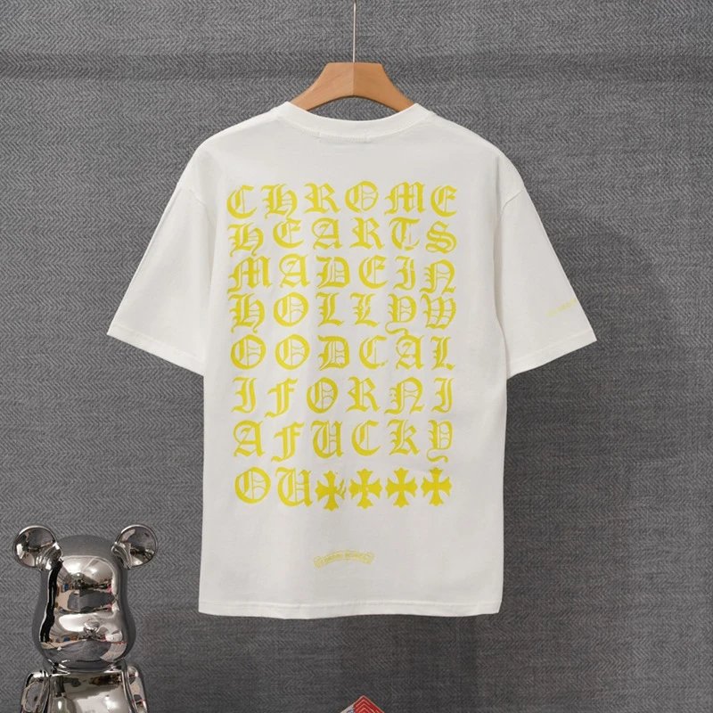 Chrome Hearts x Jesse Jo Stark Fire of Love Graphic T-Shirt White - 20