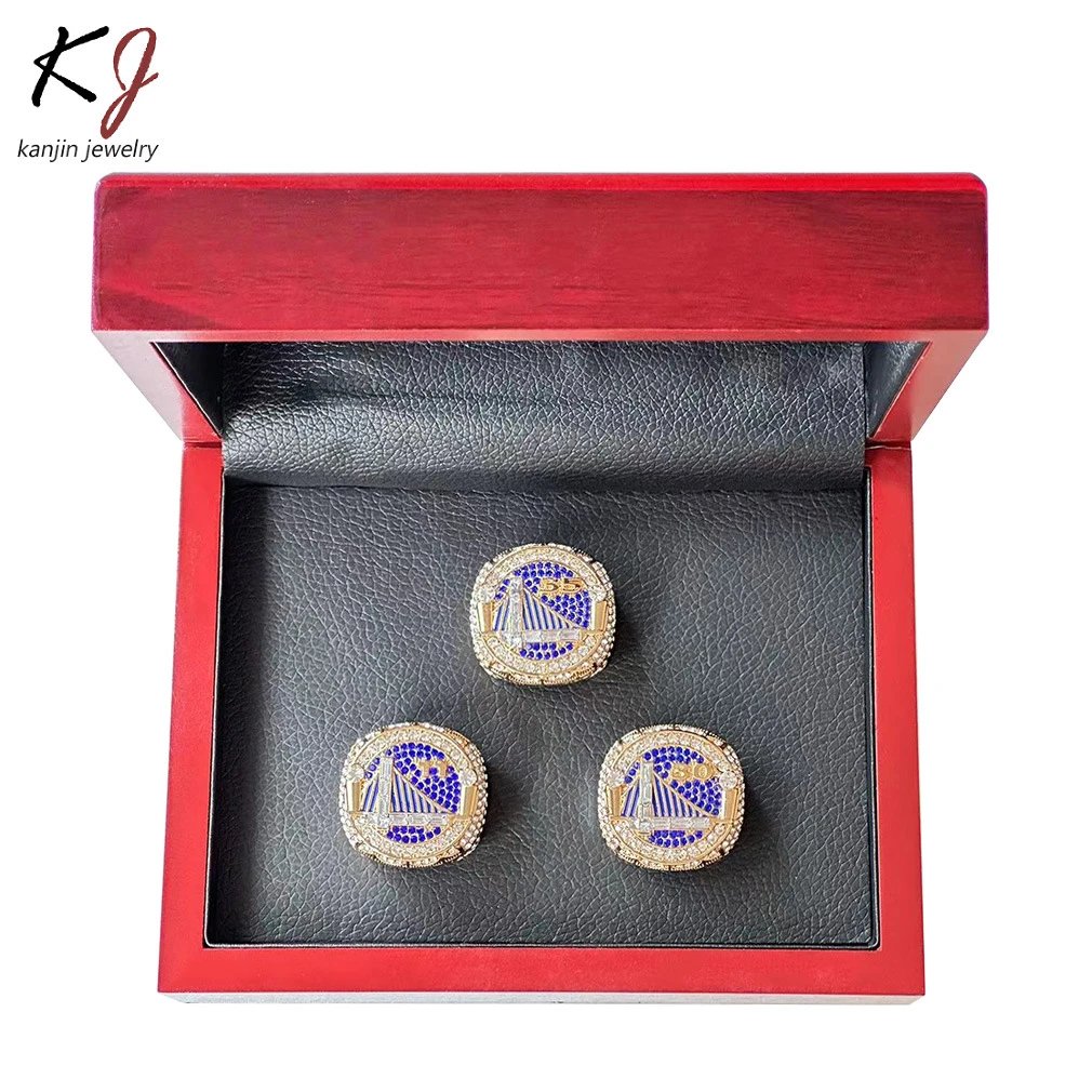 Design Kanjin Jewelry Golden State Warriors Championship Ring Collection Multicolor Rings Jewelry - 8