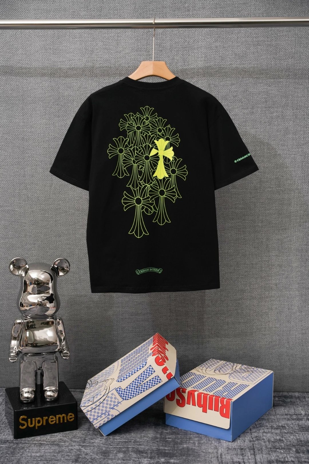 Chrome Hearts x Jesse Jo Stark Fire of Love Graphic T-Shirt White - 29