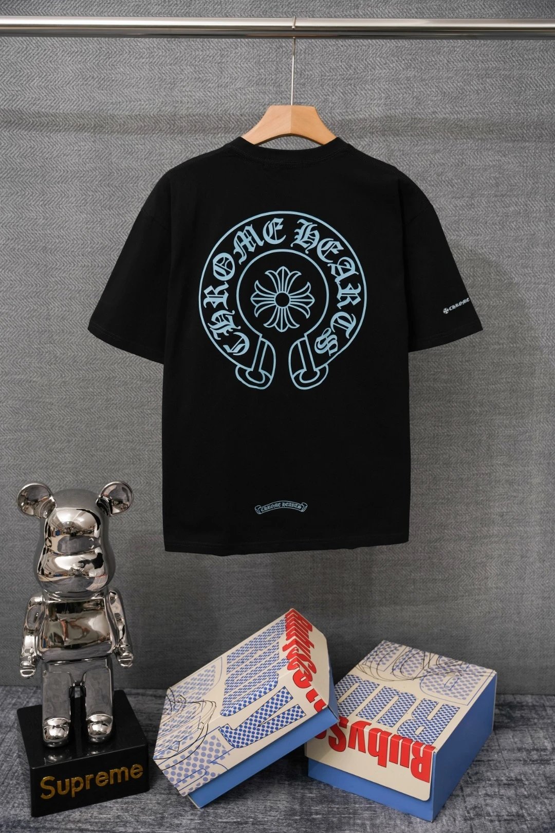 Chrome Hearts x Jesse Jo Stark Fire of Love Graphic T-Shirt White - 35