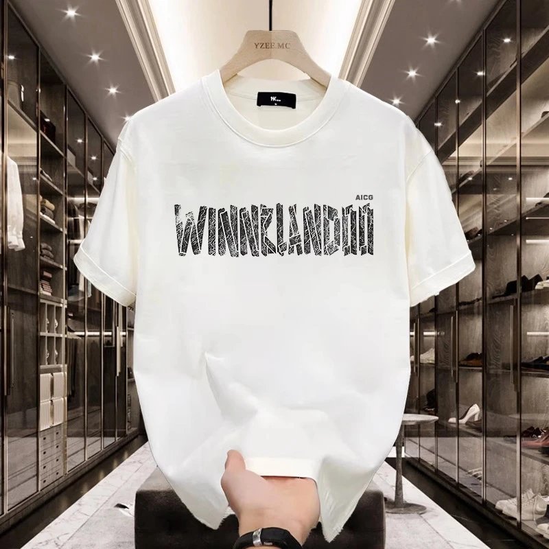 白色 WINN (Q5)【男士t恤短袖2024新款/短袖男夏季/短袖男夏季_8