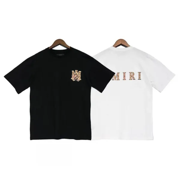 Amiri Tiger Logo Oversized Black T-Shirt - 20