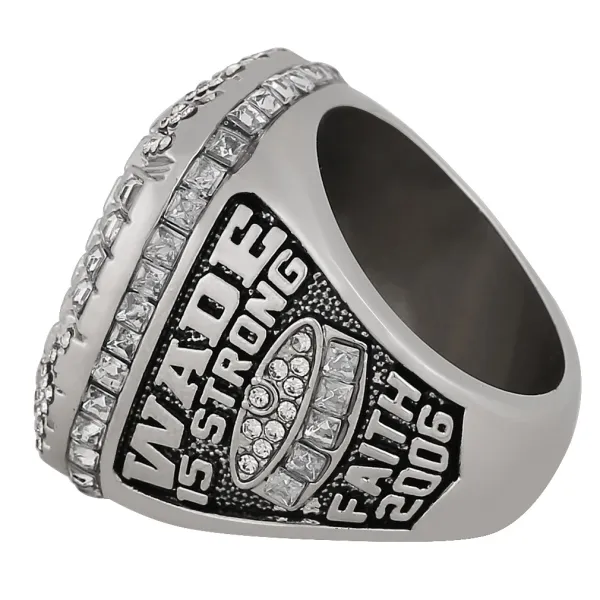NBA Championship Ring Replica Silver Black Gold Jewelry - 4