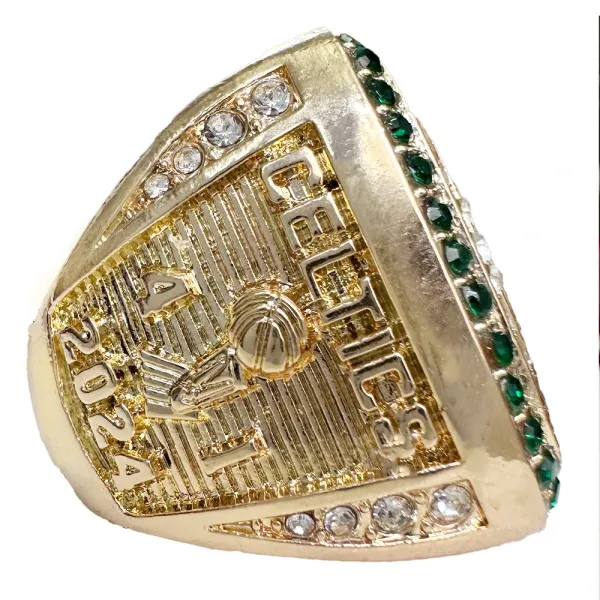NBA Championship Rings Collection with Larry O'Brien Trophy Replica Jewelry - 7