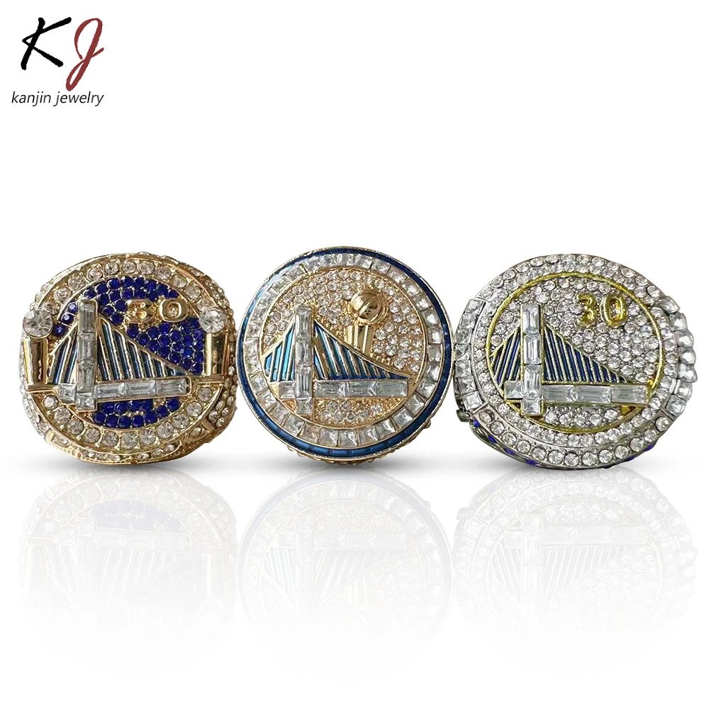 Design Kanjin Jewelry Golden State Warriors Championship Ring Collection Multicolor Rings Jewelry - 7