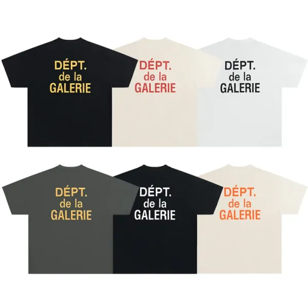 Gallery Dept. Dépt. de la Galerie Orange Print T-Shirt - 19