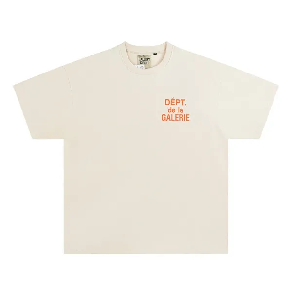 Gallery Dept. Dépt. de la Galerie Orange Print T-Shirt - 29