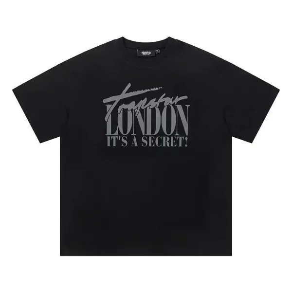 Trapstar Tra Star Blue Print White T-Shirt - 31